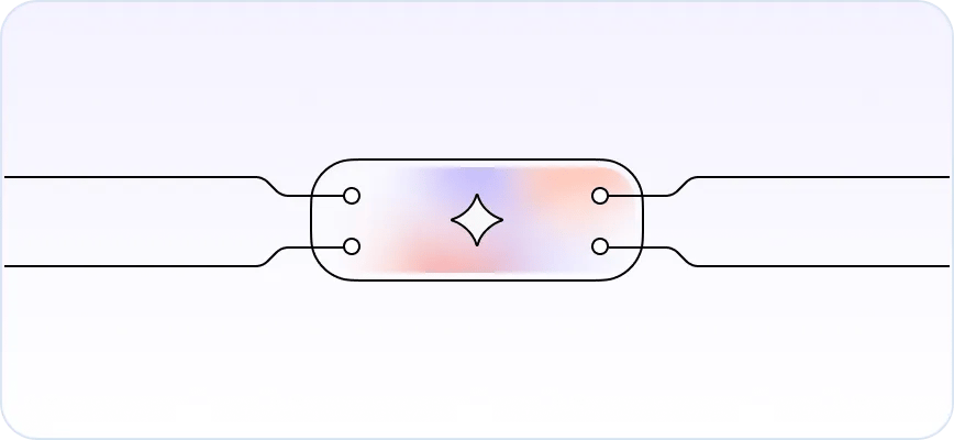 Abstract illustration representing AI-assisted annotation workflow