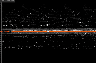 Object Camera Ruler showing Z-axis measurements in metric units