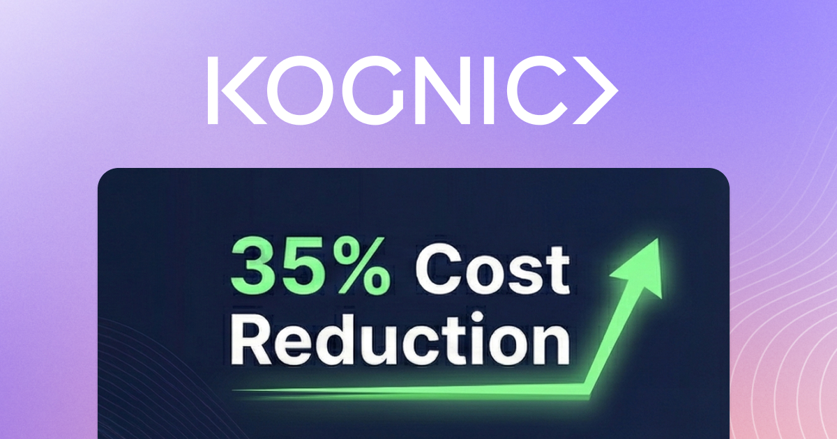 Kognic 2025 year in review showing 35% cost reduction for autonomy annotation programs